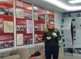 Открытие экспозиции «Бессмертные солдаты Победы» в музейной комнате школы № 74 г. Ижевска
